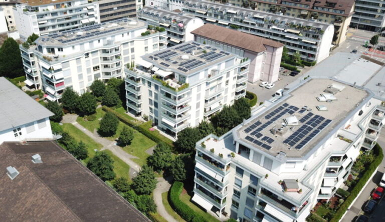 PV-Anlage am Geissensteinring in Luzern