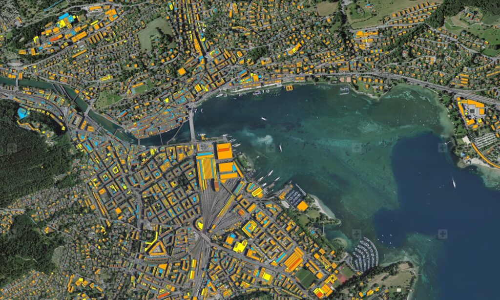 Solarpotential-Luzern Solardach für PV-Anlage