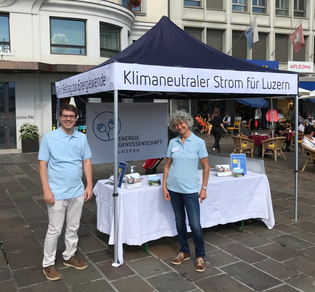 Standaktion Juli 2021 am Schwanenplatz